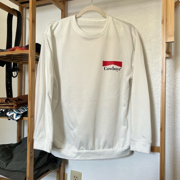 Cowboys* Sweatshirt Marlboro Style - Picture 9 of 9